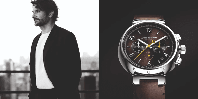 Bredli Kuper «Louis Vuitton» sagatlarynyň mahabatynda surata düşdi