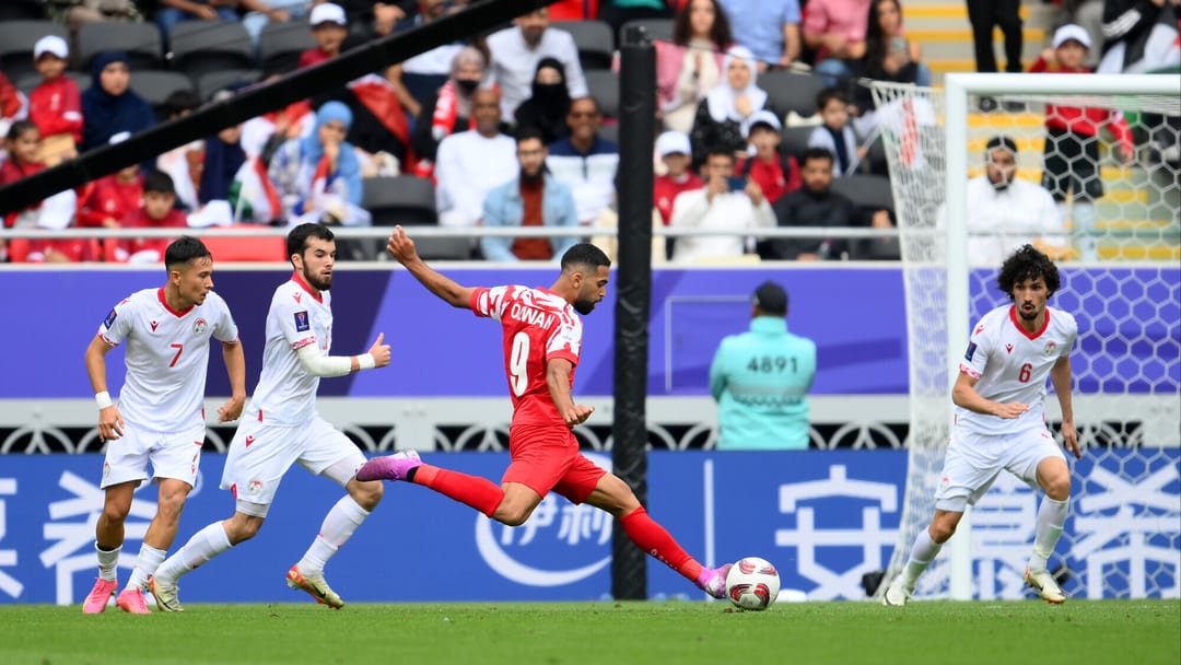 The Tajikistan national team is one step away from the 1/2 finals of the Asian Football Cup