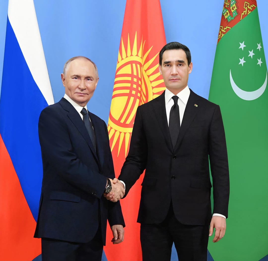 Vladimir Putin congratulated Serdar Berdimuhamedov on the upcoming New Year