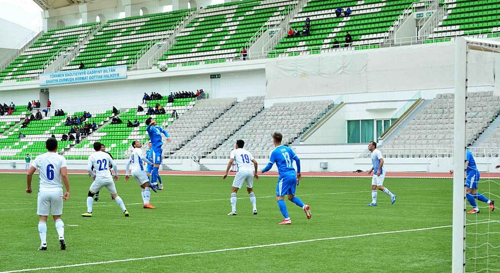 «Алтын асыр» победил «Мерв» в чемпионате Туркменистана по футболу