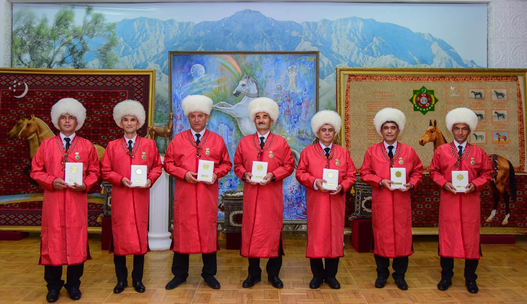 В Ашхабаде состоялось чествование лучших коневодов Туркменистана