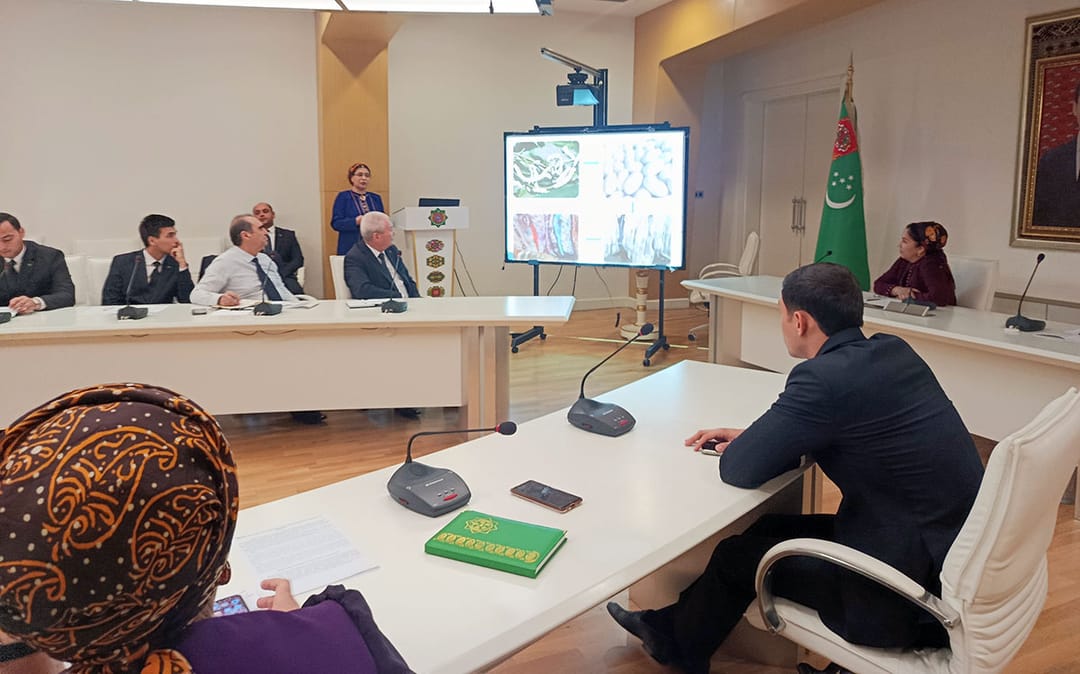 Перспективные биотехнологии рассмотрели участники конференции в технопарке Туркменистана