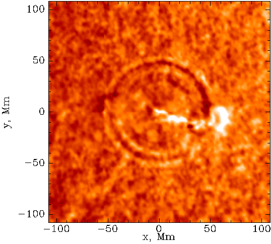 На Солнце произошло мощное солнцетрясение