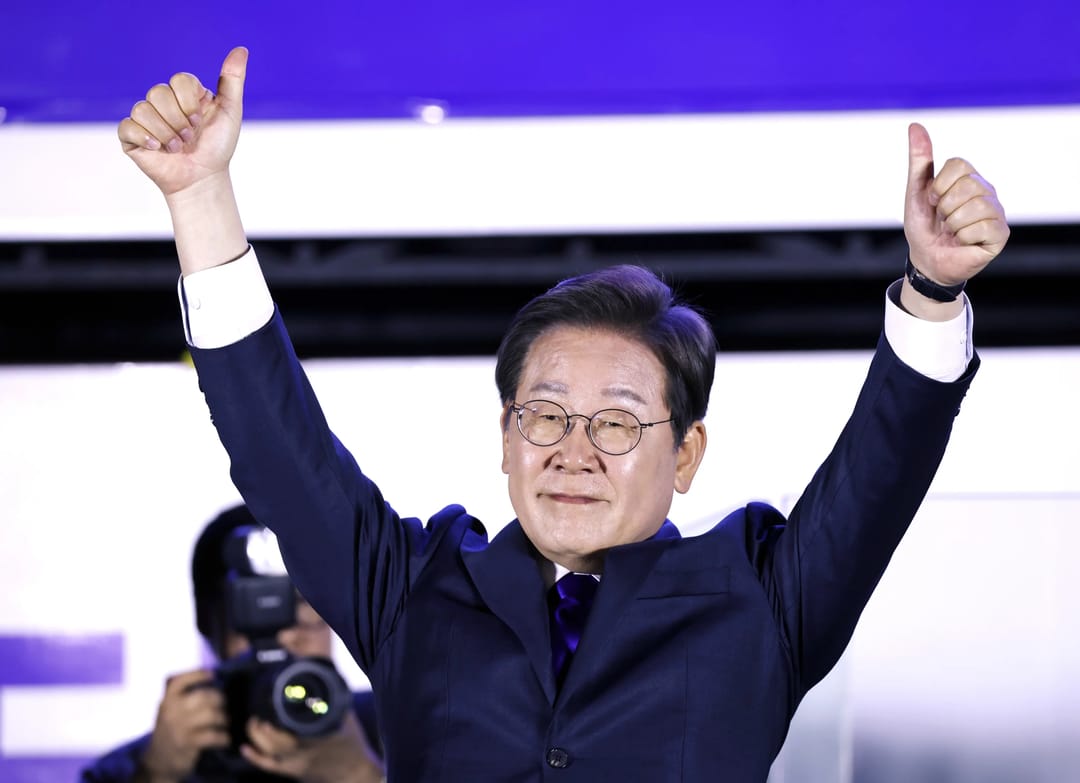 Ли Чже Мён стал новым президентом Республики Корея