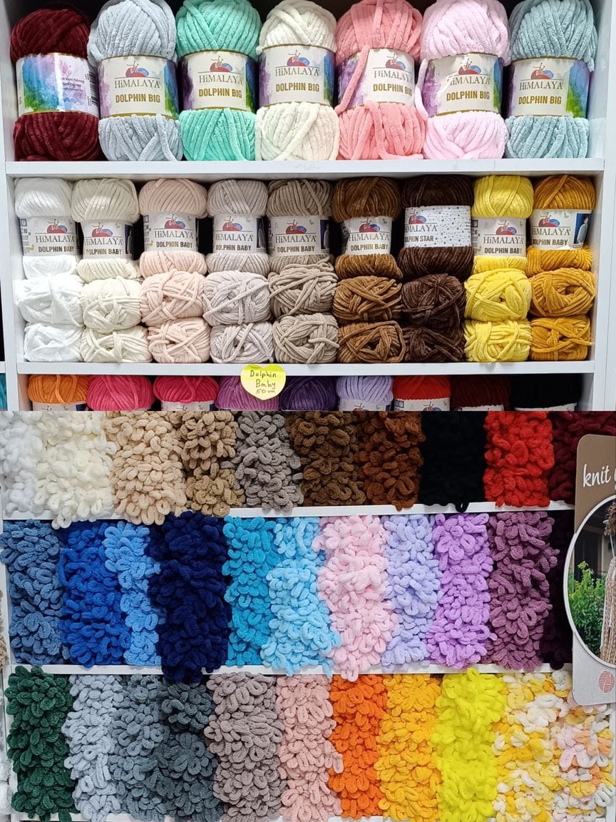 The “World of Yarn” store in Ashgabat offers a wide range of goods for knitting and handicrafts