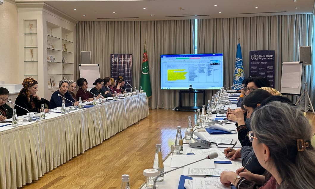 Progress in developing Turkmenistan's health laboratory services discussed