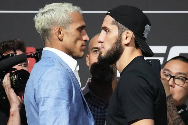 UFC 280-e gatnaşyjylaryň agramlary çekildi