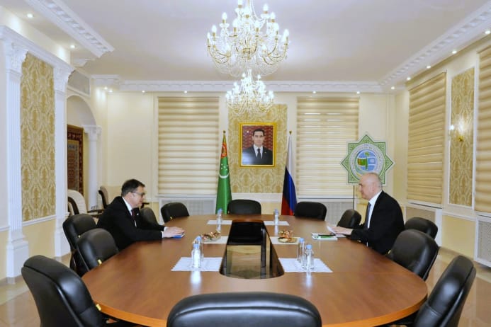 Türkmenistan’ın Rusya Büyükelçiliği ve Moskova'daki BM Bilgi Merkezi, ortak etkinlikleri görüştü