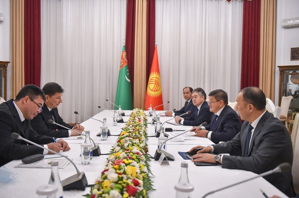 Vice - Premier of Turkmenistan held talks in Bishkek with the Head of the Government of Kyrgyzstan