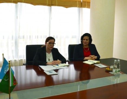 В МИД Туркменистана прошла встреча с главой странового офиса ЮНИСЕФ 