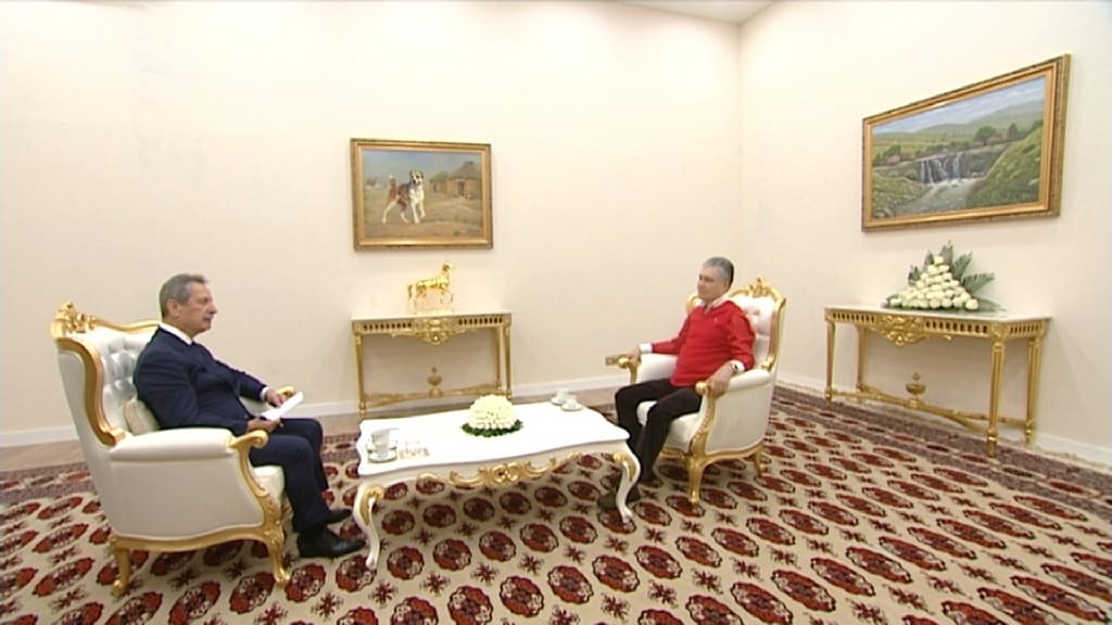 Gurbanguly Berdimuhamedov discussed prospects for further cooperation with the head of Çalyk Holding