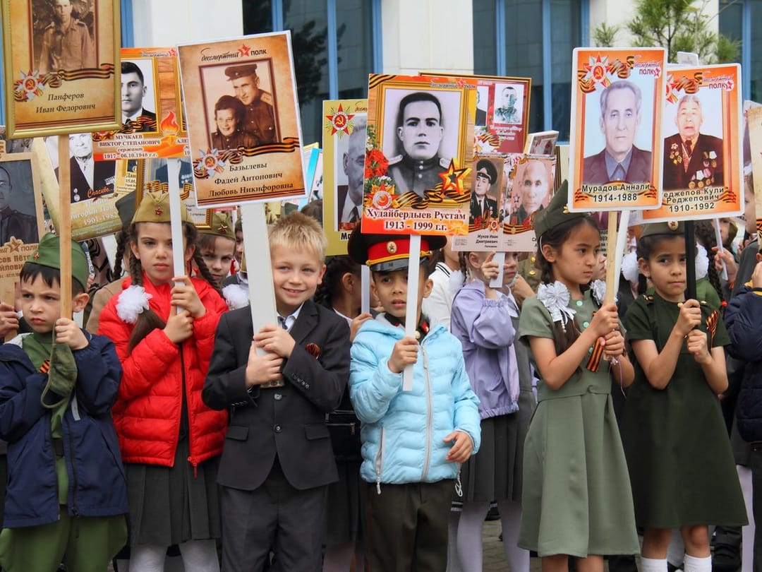 Procession of the “Immortal Regiment” was held in Ashgabat