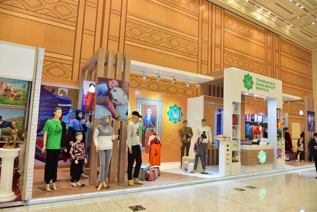 В Туркменистане разработаны новые бренды для текстильных изделий