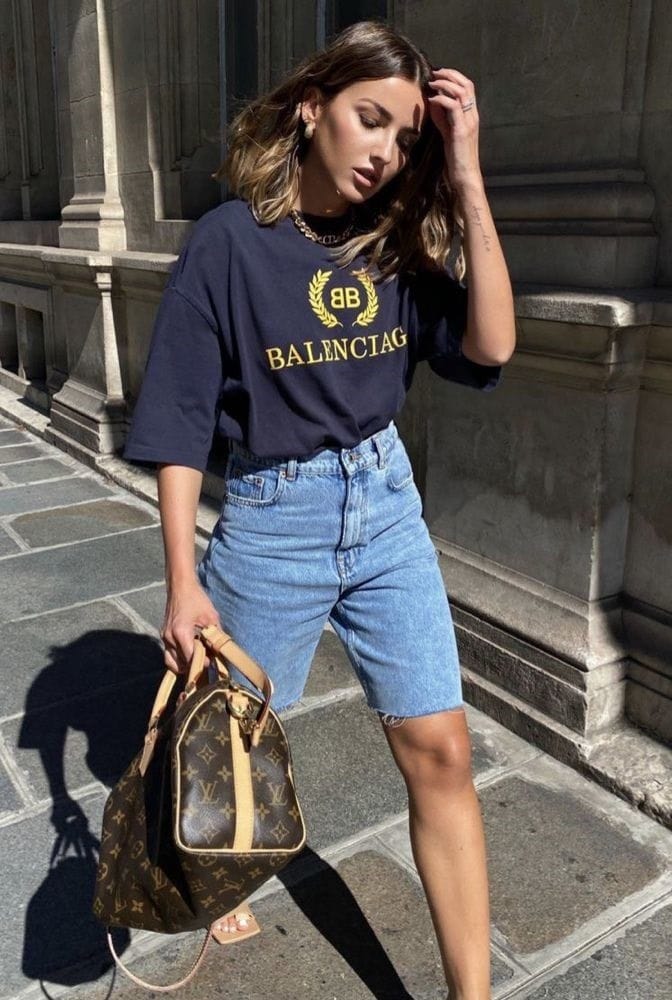 2000'li yılların denim şortları yeniden moda