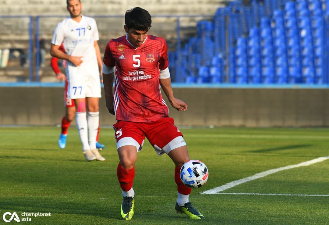 Абды Бяшимов в товарищеском матче забил первый гол за «Кызылкум»