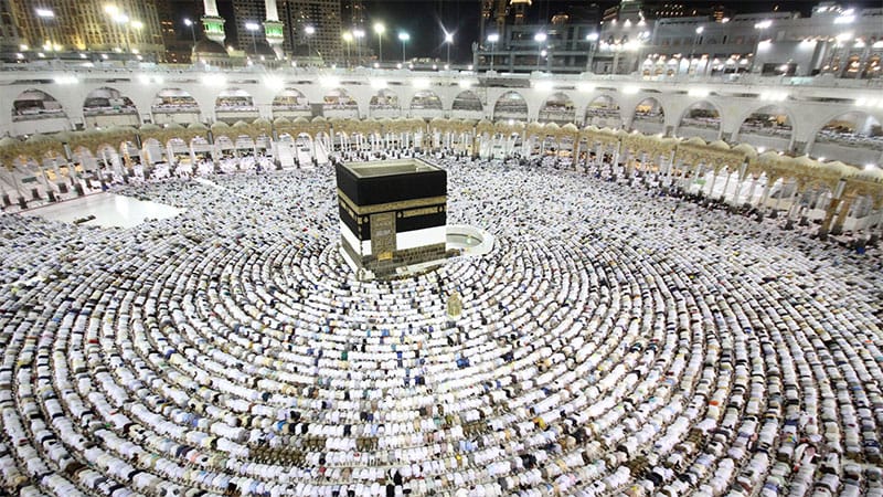 Almost two million pilgrims arrived in Mecca