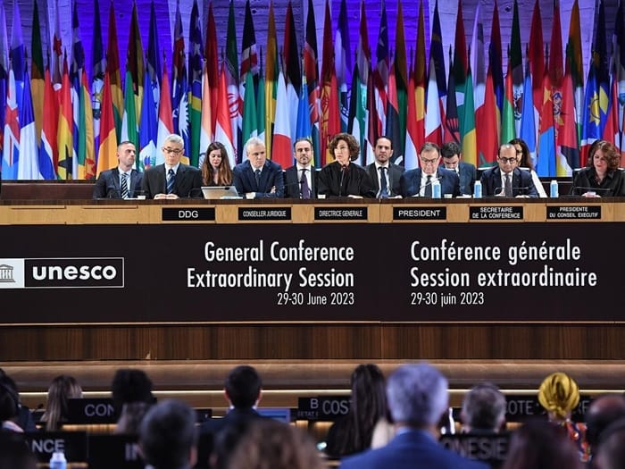 Turkmenistan acted as one of the sponsors of the 5th extraordinary session of the UNESCO General Conference