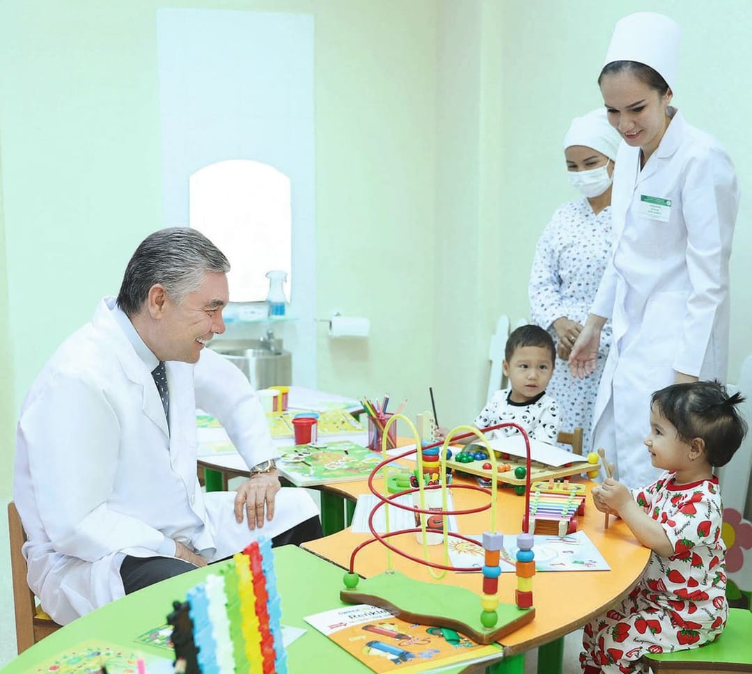The President of Turkmenistan visited the Scientific and Clinical Center for Maternal and Child Health Protection