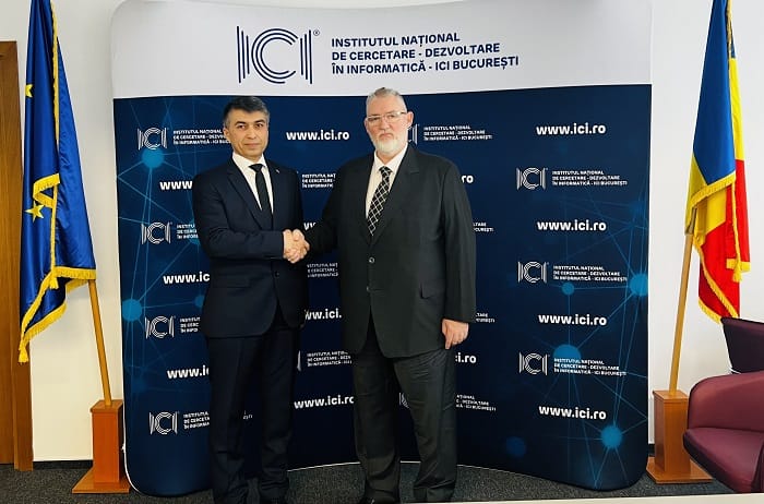 Türkmenistanyň ilçisi Rumyniýanyň instituty bilen sanly ulgamdaky hyzmatdaşlygy ara alyp maslahatlaşdy