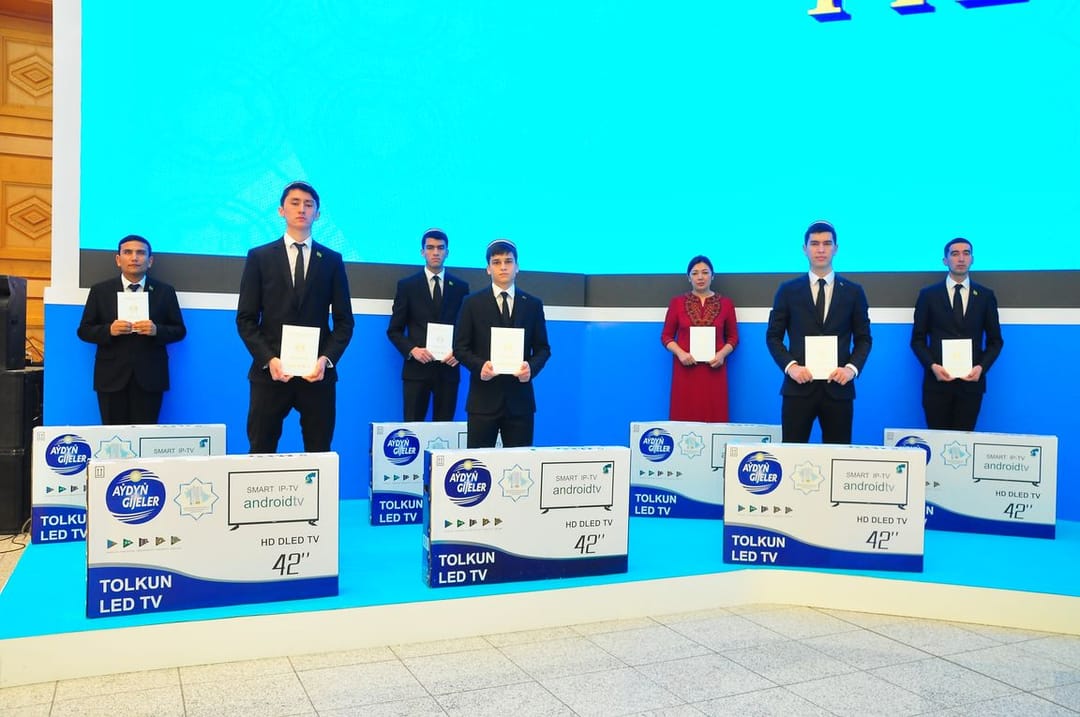 In Ashgabat, the winners of the contest of innovative projects