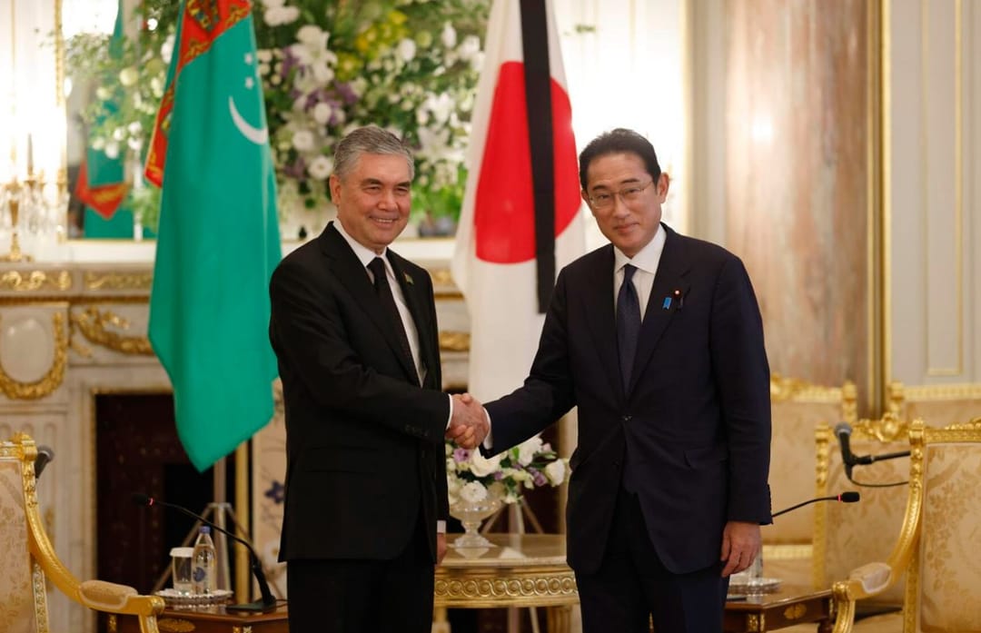 Gurbanguly Berdimuhamedov met in Tokyo with the Prime Minister of Japan 