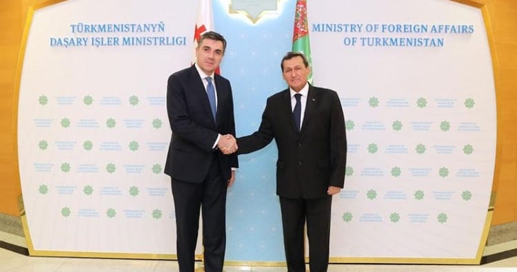 Foreign Ministers of Turkmenistan and Georgia signed a cooperation program for 2023-2024
