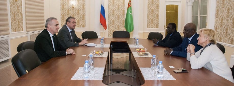 Ambassadors of Turkmenistan and Mali to Russia discussed the development of bilateral relations