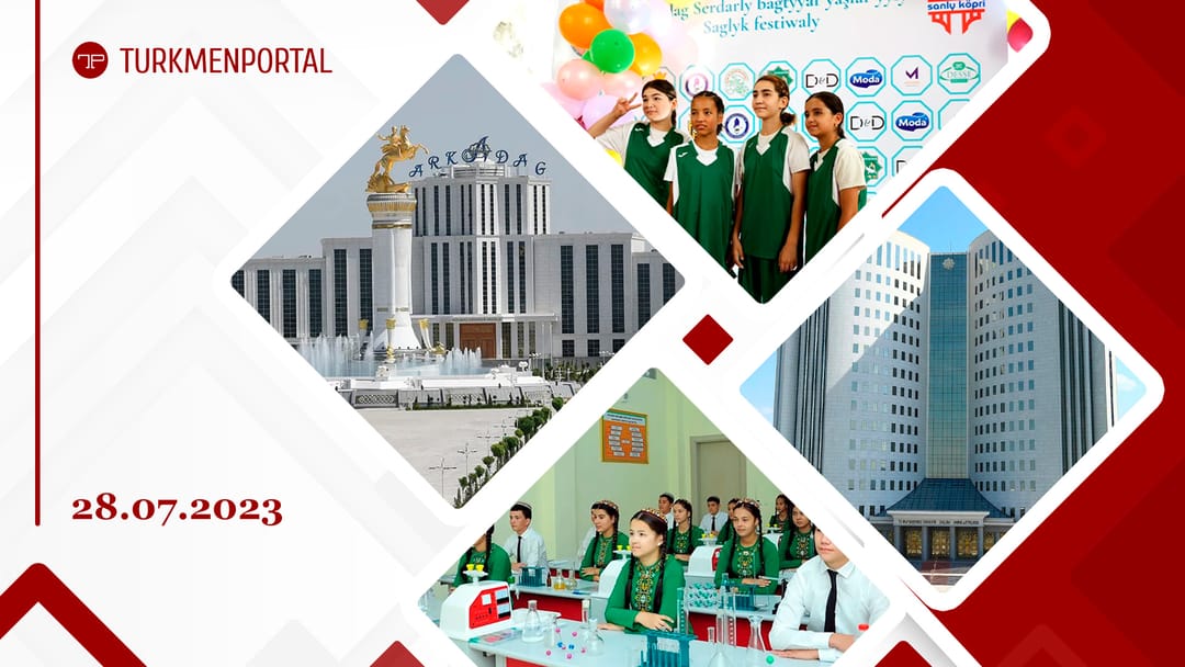 “Mir24” devoted a separate section to the city of Arkadag, a sports festival dedicated to the motto of the year was held in Turkmenistan, the rivals of the Turkmenistan national team in the selection for the 2026 World Cup were determined and other news