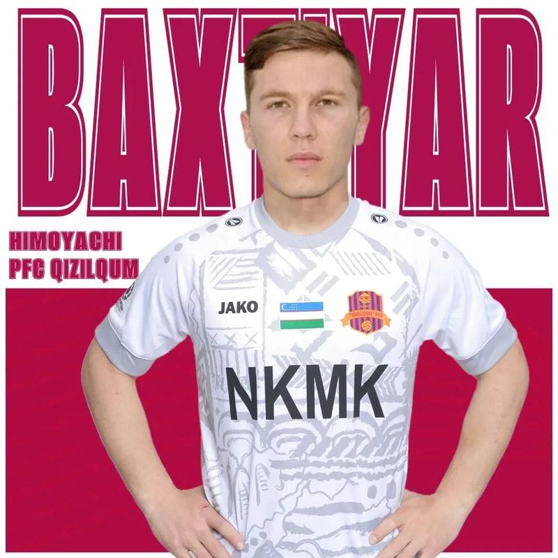Kyzylkum officially announced the transfer of the Turkmen defender Bahtiyar Gurgenov
