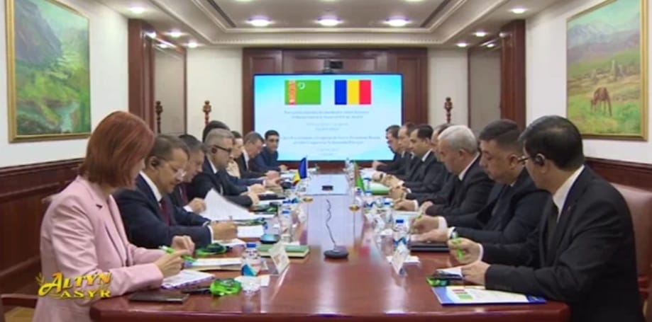 Aşgabatda türkmen-rumyn iş toparynyň 8-nji mejlisi geçirildi