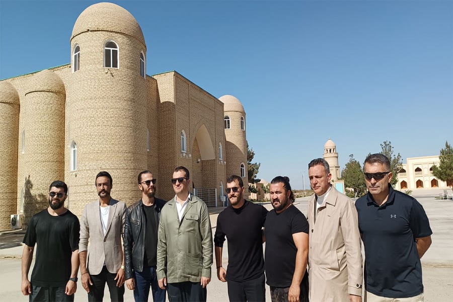 Турецкие кинематографисты посетили Древний Мерв