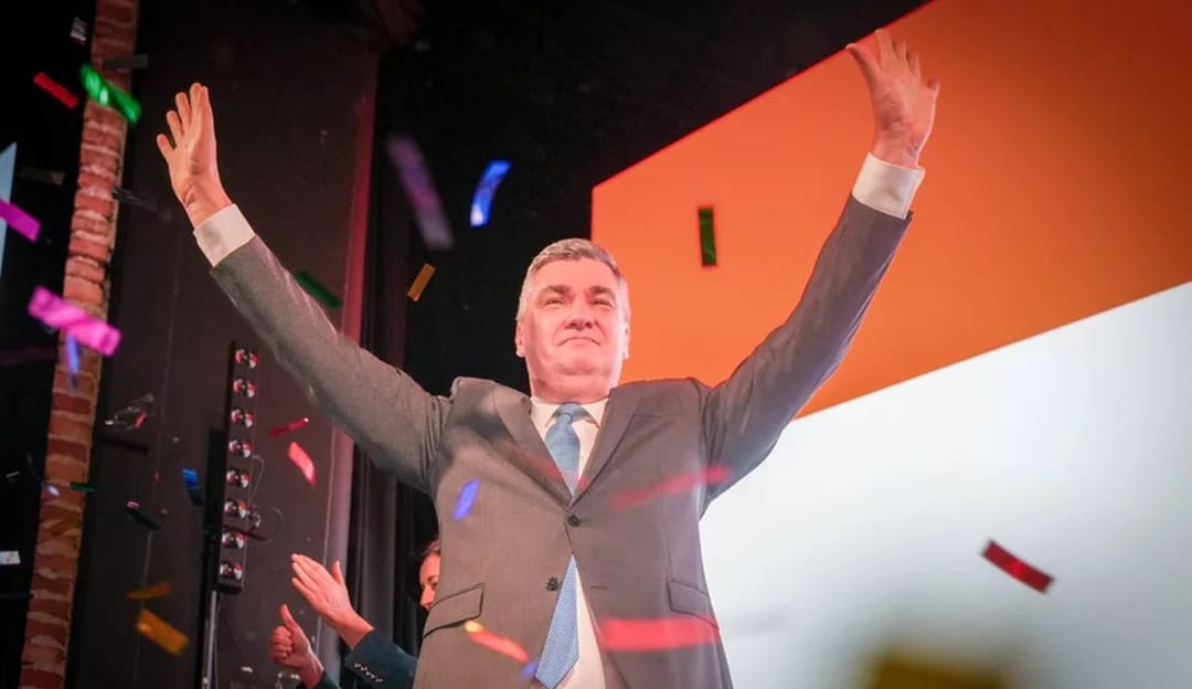 Zoran Milanoviç, yeniden Hırvatistan cumhurbaşkanı olarak seçildi