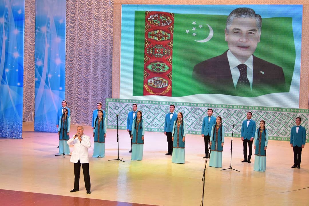 Berdimuhamedowyň täze goşgusynyň tanyşdyrylyş dabarasy geçirildi