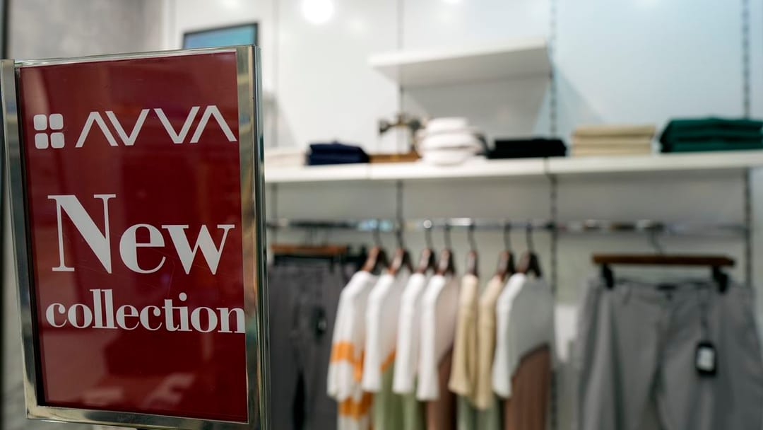 Avva store in Ashgabat announced a new arrival of clothing and accessories for men