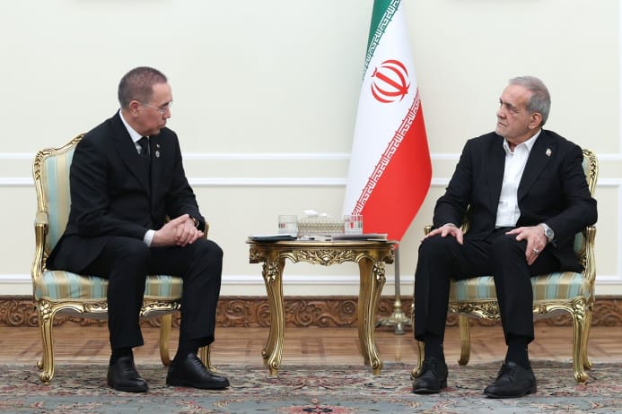 Wise-premýer H.Geldimyradow Eýranyň Prezidenti tarapyndan kabul edildi