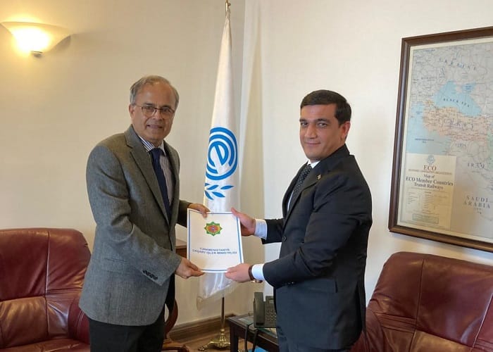 Türkmenistanyň täze bellenilen wekili YHG-nyň Baş sekretaryna ynanç hatlaryny gowşurdy