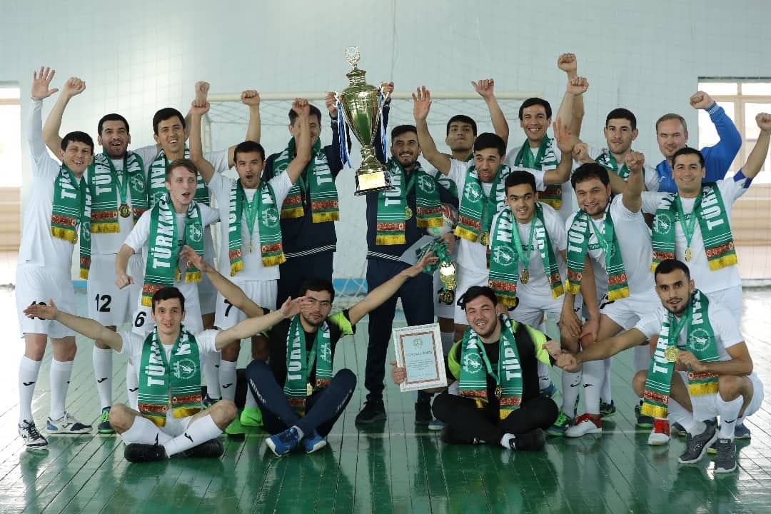 «Денизчи» выиграл чемпионат Туркменистана по футзалу-2021