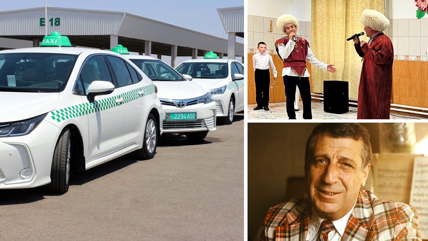 150 Toyota Corolla taxis have replenished Ashgabat’s car park, a Turkmen melon festival was held in Ufa, the music of the Armenian composer Arno Babajanyan will be played in Turkmenistan