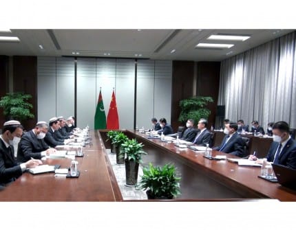 В Китае проходит визит правительственной делегации Туркменистана