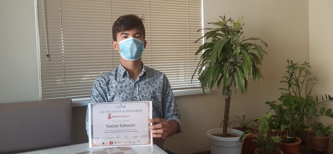 Проект туркменского школьника удостоен серебряной медали Международного конкурса