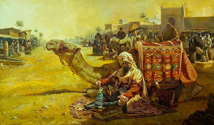 В Ашхабаде открылась выставка работ преподавателей художественного училища