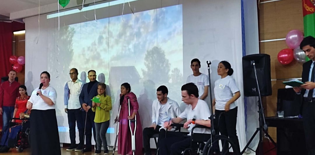On International Day of Persons with Disabilities in Ashgabat, an inclusive creative action was held