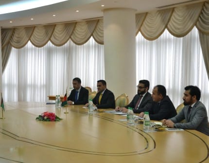 В Ашхабад с рабочим визитом прибыл советник по вопросам Национальной безопасности Афганистана  