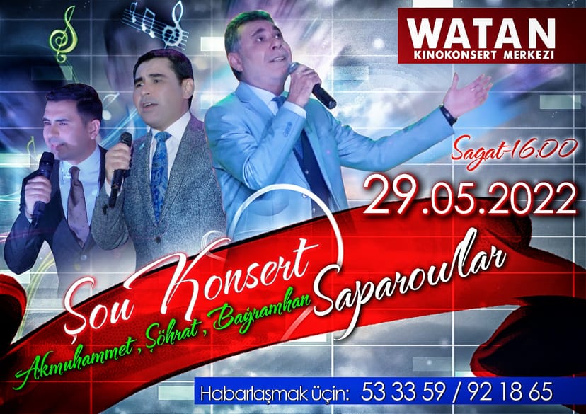 «Watan» kinokonsert merkezi konserde tomaşa etmäge çagyrýar