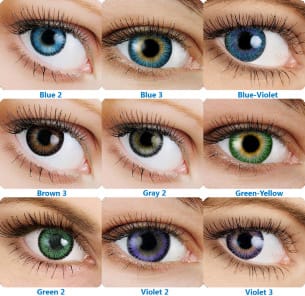 предлагаю цветные линзы Ok Vision Fusion, оптической силы от 0 до -15 , а также бесцветные линзы(+,-), раствор для линз фирмы BioTrue 