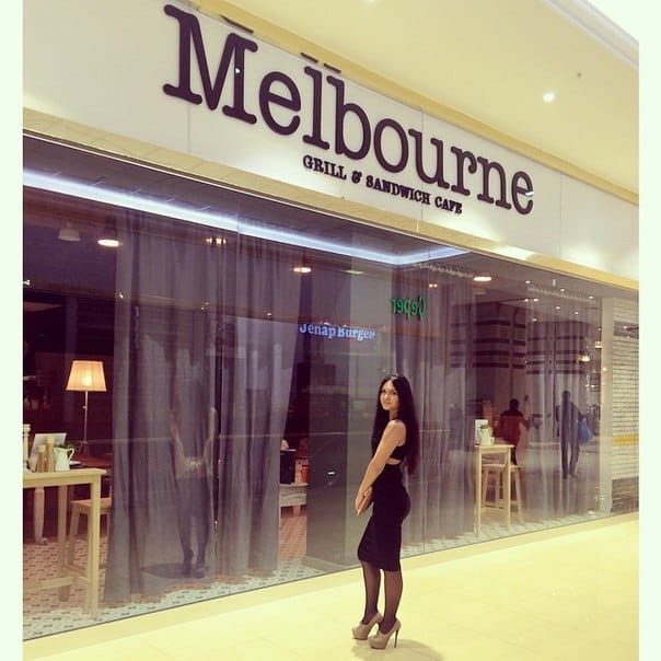 "Melbourne"  kafe