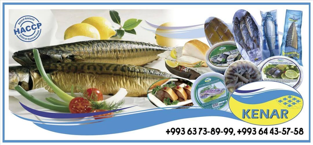 Продукция «Kenar» на рынке Туркменистана