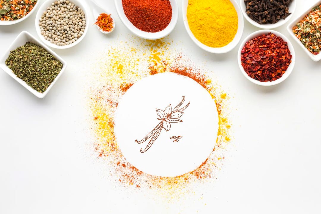 How spices look in nature