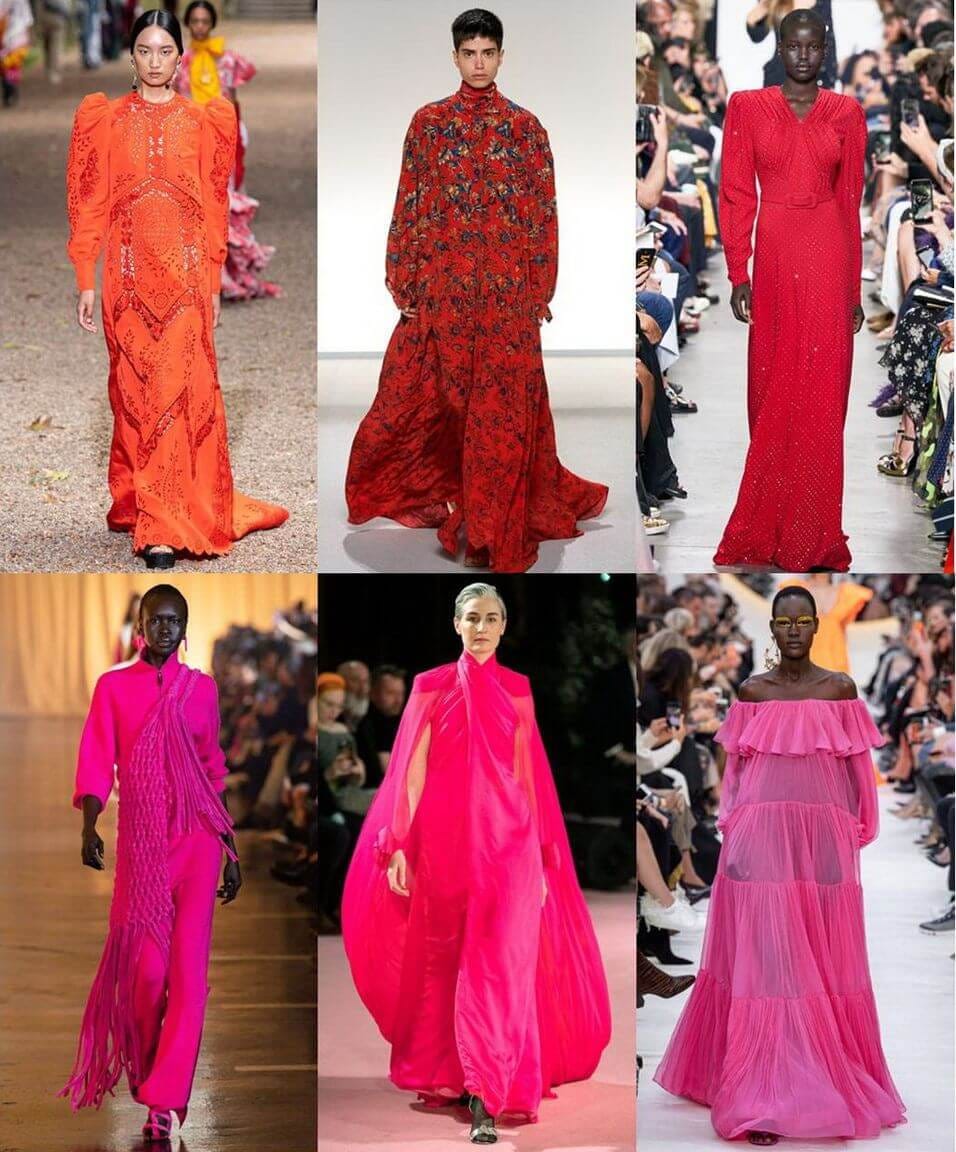 Vogue: красный цвет будет актуальным 