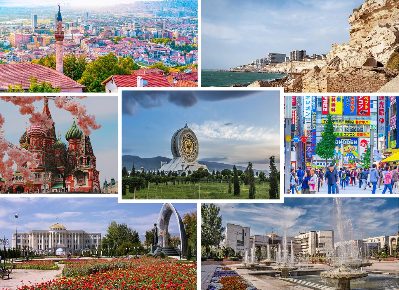 Как города становятся побратимами и что это означает: братские города туркменской столицы